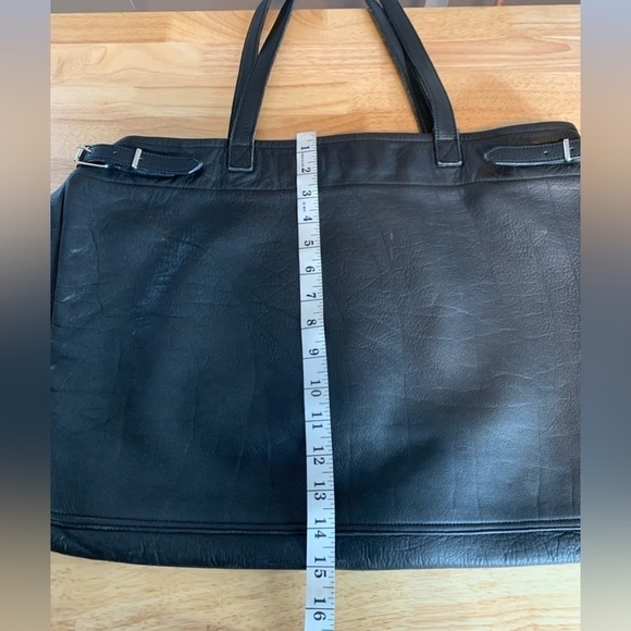 Vintage Black Leather Purse - Picture 13 of 13